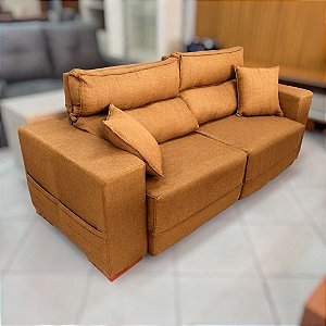 SOFA LONDRES - LINHO CARAMELO L11