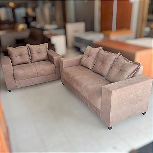 CONJUNTO ESTOFADOS LAS VEGAS 3X2L - PENA CACAU