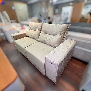 SOFA LICHT VELUDO DELUXE BEGE