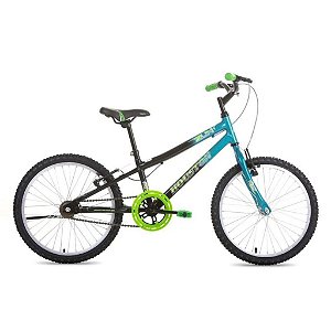 BICICLETA ARO-20 - VERDE METALICO / PRETO