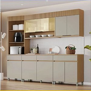 COZINHA MODULADA NESHER REALEZA CARVALHO/GREICE