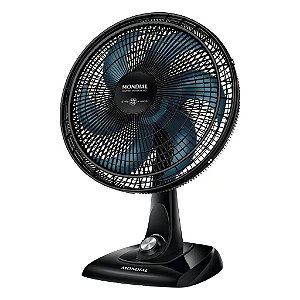 VENTILADOR 40CM MONDIAL SUPER POWER PRETO/AZUL - 220 VOLTS