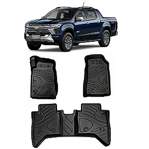 Jogo Tapete Bandeja Chevrolet S10 2015+