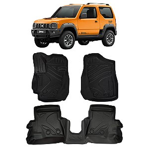 Jogo Tapete Bandeja Suzuki Jimny 2017 até 2021 Automotivo