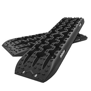 Par Prancha de Resgate Desatolamento 4x4 Off Road Trilha Preta