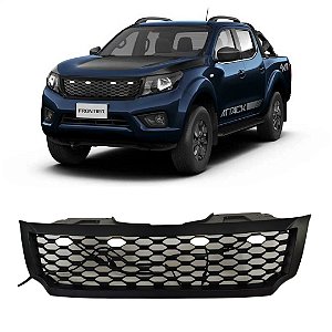 Grade Frontal Para Nissan Frontier 2017 A 2022 Com Led