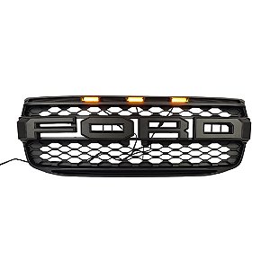 Grade Frontal Para Ford Ranger Raptor XLS Com Led 2023