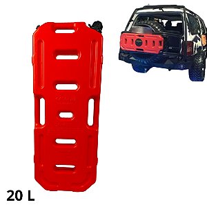 Galão Combustivel Off Road 20L Vermelho