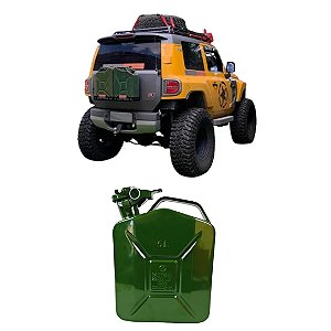 Galão Combustivel Metal 5L Verde