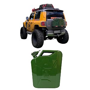 Galão Combustivel Metal 20L Verde