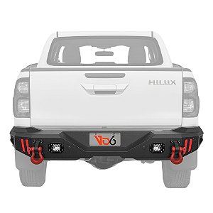Parachoque Traseiro Hilux 16+ C-Sup E Gch Mod2