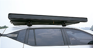 Toldo Automotivo Lateral Retrátil 2,0 x 2,5 m com Box em Alumínio e LED