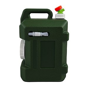 Galao Agua 12L Plastico Verde