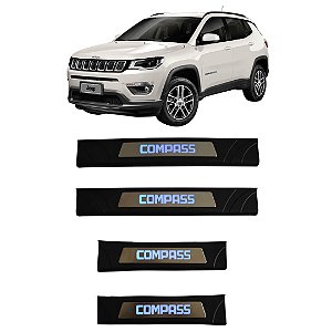 Soleira de Porta LED Jeep Compass 2017 a 2026