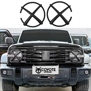 Protetor de Farol GWM Tank 300 2025+ em ABS Estilo Off-Road