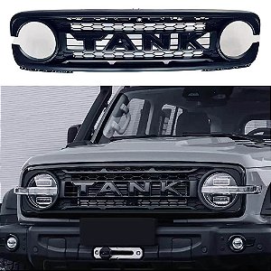 Grade Frontal Raptor GWM Tank 300 2025+ Preta em ABS