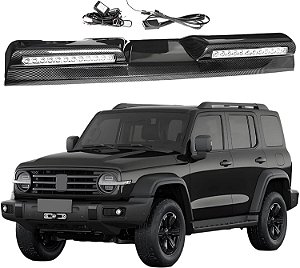 Spoiler de Teto com 2 Barras de LED para GWM Tank 300 2025+