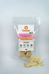 Biscoito Batata-doce, Linhaça e Manjericão