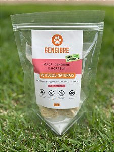 Biscoito Maçã, Gengibre e Hortelã