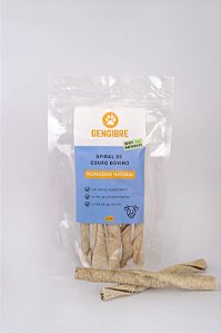 Spiral de Couro Bovino