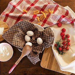 KIT Pano de Copa Mixed-Algodão 40x60cm (3 peças)