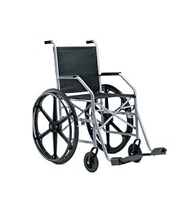 Cadeira de Rodas Agile 40cm Cinza