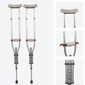 Muleta Axilar Universal D7