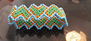 Pulseira de Miçangas Guarani: Cor e Proteção em Arte Milenar