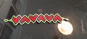 Pulseira de Miçangas Guarani: Cor e Proteção em Arte Milenar