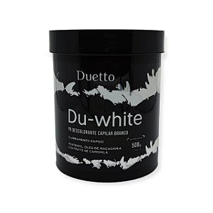 PÓ DESCOLORANTE DUETTO DU-WHITE BRANCO 500G