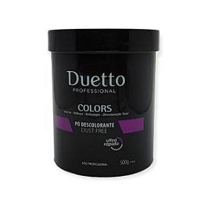 PÓ DESCOLORANTE DUETTO DUST FREE AZUL 500G
