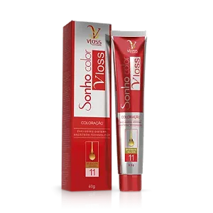 Coloração Creme Vloss Marsala 8.26 60G