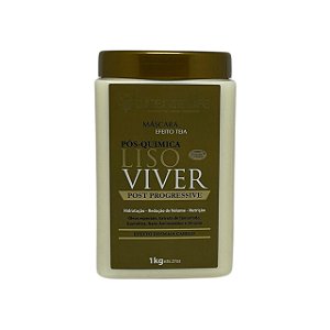 MÁSCARA DE HIDRATAÇÃO ORIENTE LIFE PÓS-QUIMICA LISO VIVER 1K