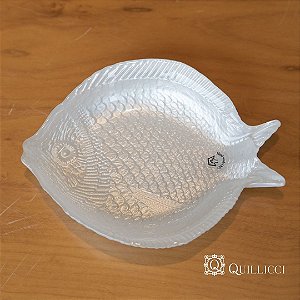 PETISQUEIRA FORMATO PEIXE COR BRANCO PÉROLA