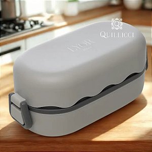 MARMITA HERMETICA COM TALHERES DE PLASTICO