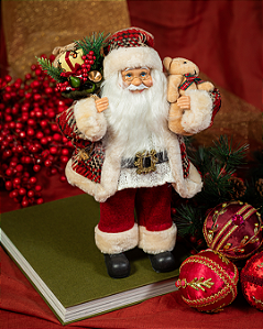 Papai Noel Com Urso