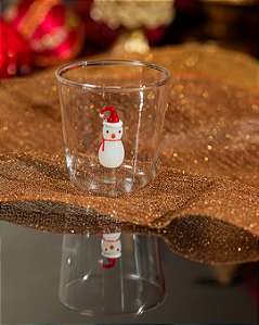 Copo de Vidro SnowMan