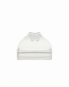 Porta-Guardanapos Butterfly 13x4x9cm | Vidro
