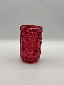 Copo pérola 6 un. rubi 460 ml | vidro