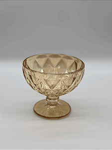 Taça diamante 6 un. âmbar 310 ml | vidro