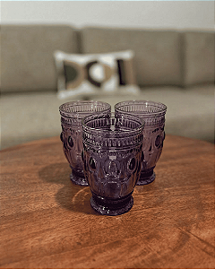 Copo Jewelry Lilas | Vidro 7,5x12