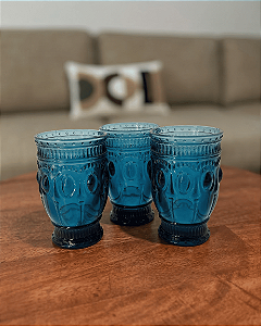 Copo Jewelry Blue | Vidro 7,5x12