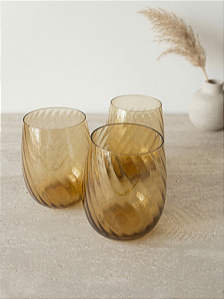 Copo Âmbar em Vidro 450ml