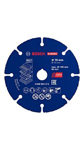 Disco EXPERT Carbide Multi Wheel 76mm Bosch multimateriais