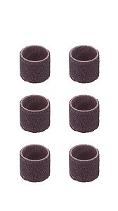 Dremel Tubos de Lixa 432 Grão120 1/2" 6unidades