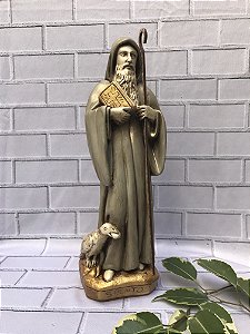 Imagem São Bento com Cajado - 29 cm