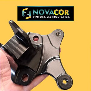 Pintura Eletrostática em peça de alumínio para motos