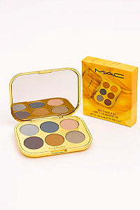 Paleta de Sombras MAC Starring You – 6 Tons Neutros e Brilhantes