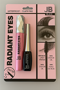 JLB Radiant Eyes Kit Máscara e Delineador – Black