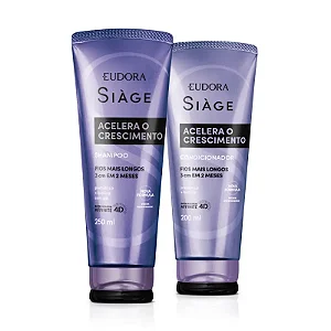 COMBO SIÁGE CRESCIMENTO: SHAMPOO 250ml + CONDICONADOR 200ml